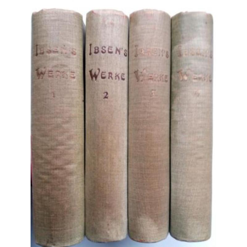 Henrik Ibsen - Ibsen's Werke (Duitstalig) (4-delig)
