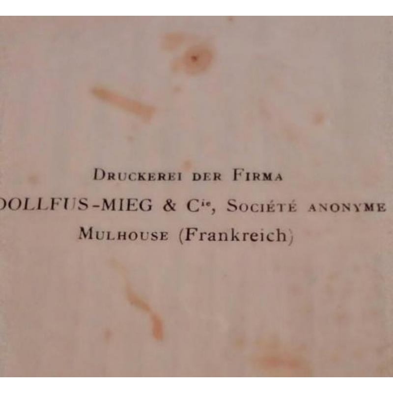 Antiek boek alphabete fur die stickerin mulhouse frankreich