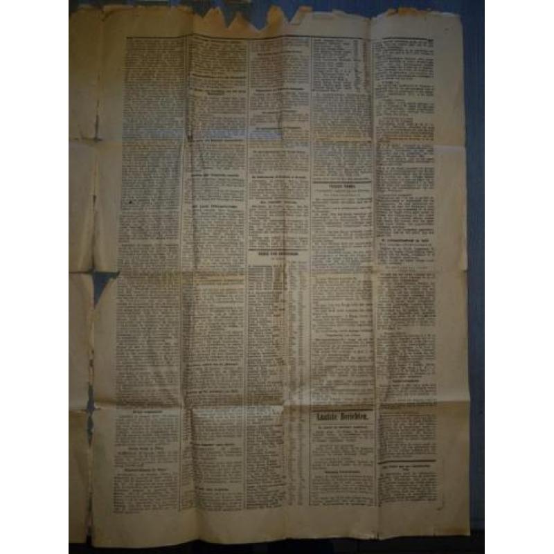 Kranteknipsel uit 1929