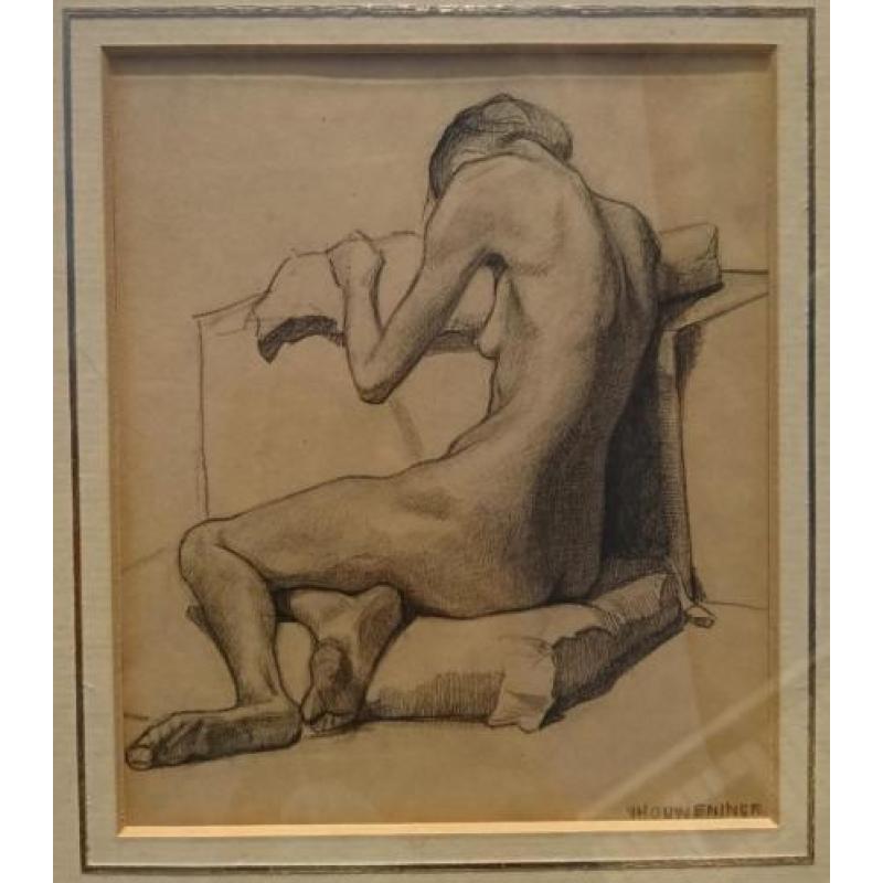 Chiem van Houweninge (1898-1996) Trieste naakte vrouw, ~1930