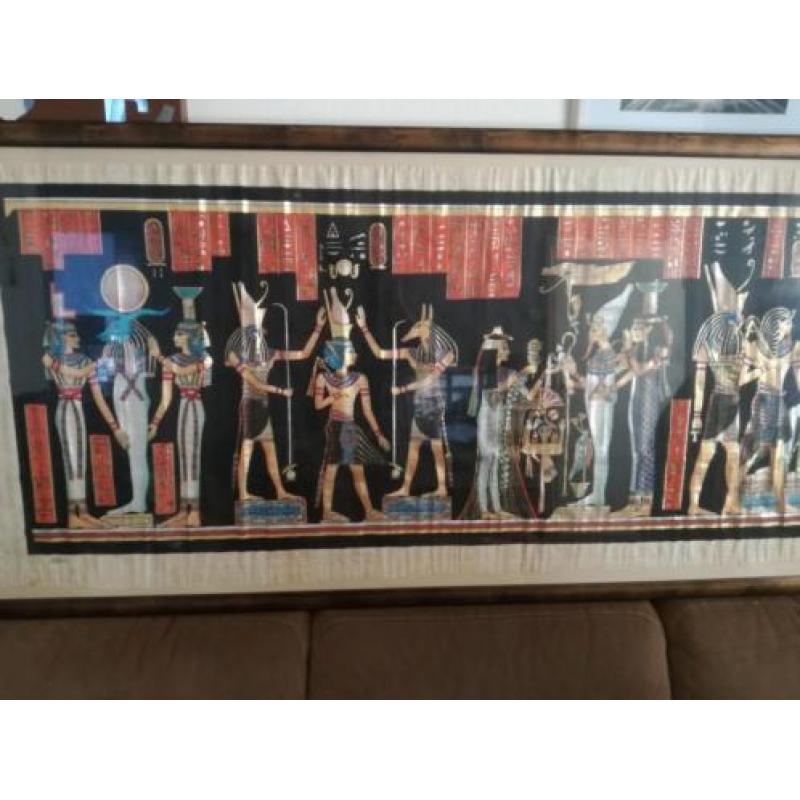 Mooie schilderij egypte