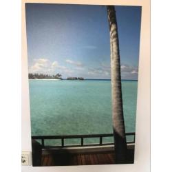 Fotos Malediven op canvas 5 stuks