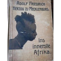 Antiek boek over afrika 1907