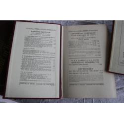 2 zware oude woordenboeken Latijnsch en Grieksch