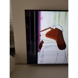 Samsung 4K UHD TV 55 Inch BARST IN SCHERM