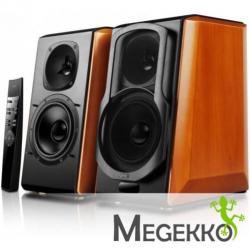 Edifier S2000 Pro 124W Zwart, Hout luidspreker