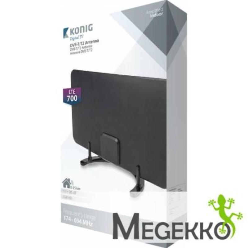 Versterkt DVB-T/T2 Antenne 26 dB UHF / VHF
