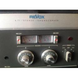 reVox - A 77 - Stereo - Tape Recorder