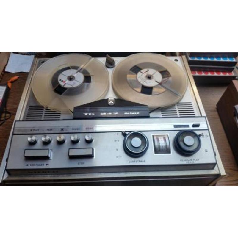 Bandrecorders Grundig en Philips