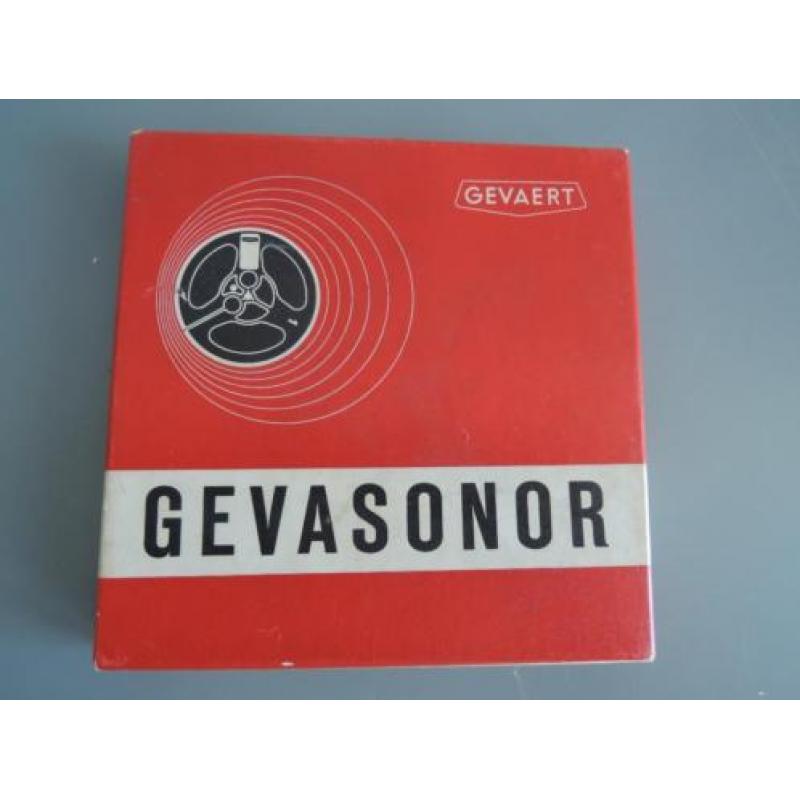 Vintage bandrecorder band van Gevaert