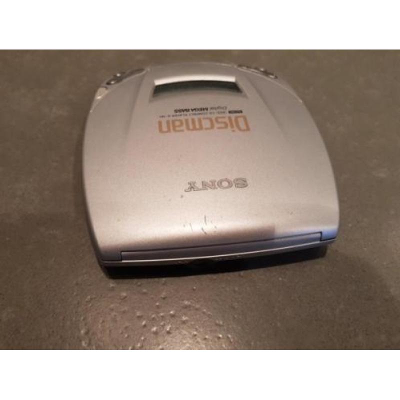 Sony d-191 discman ter reparatie of voor onderdelen.