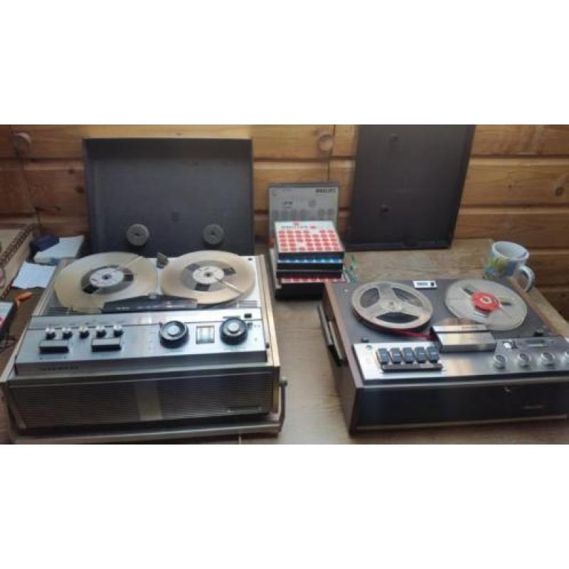 Bandrecorders Grundig en Philips