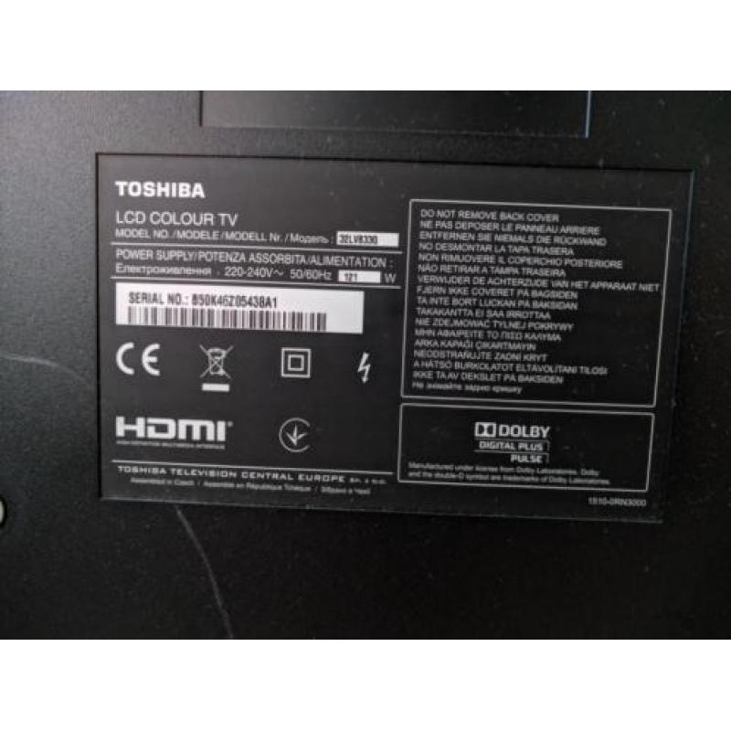 Tv Toshiba Lcd full HD (1018p) 32 inch