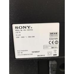 Sony Bravia LCD TV zwart!!!