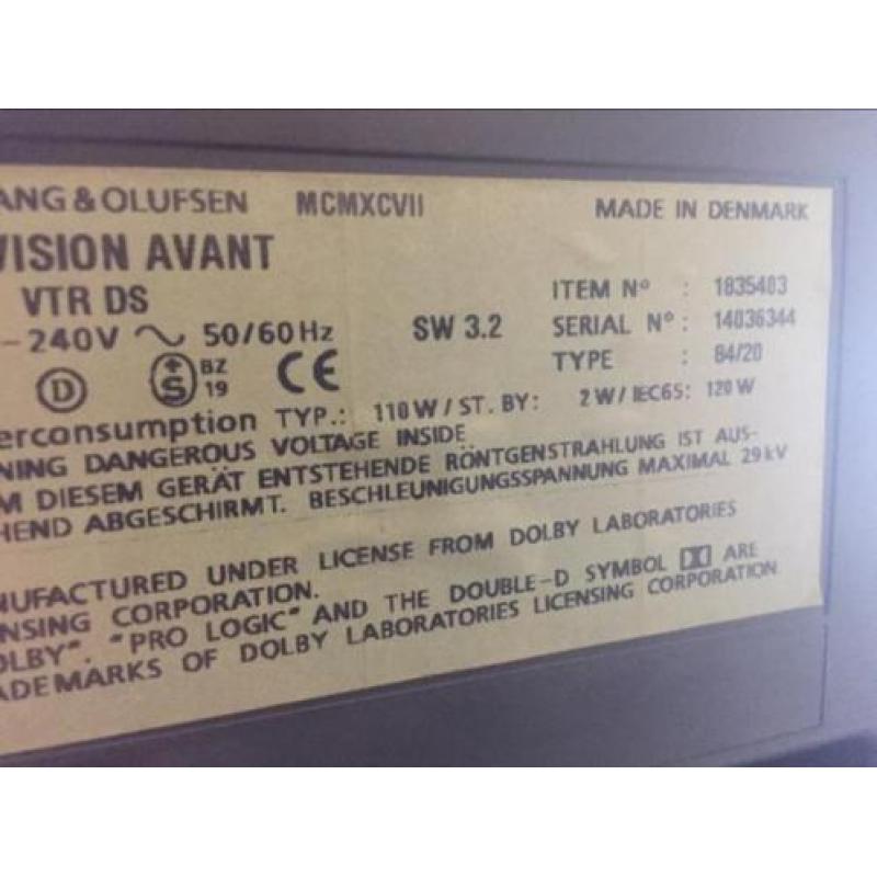 Bang & Olufsen Visionair Avant mcmxv2