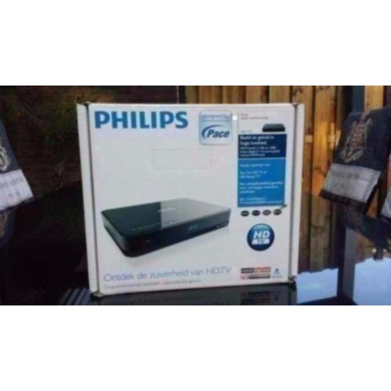Philips DSR7141 HDTV Canal digitaal Compleet in verpakking