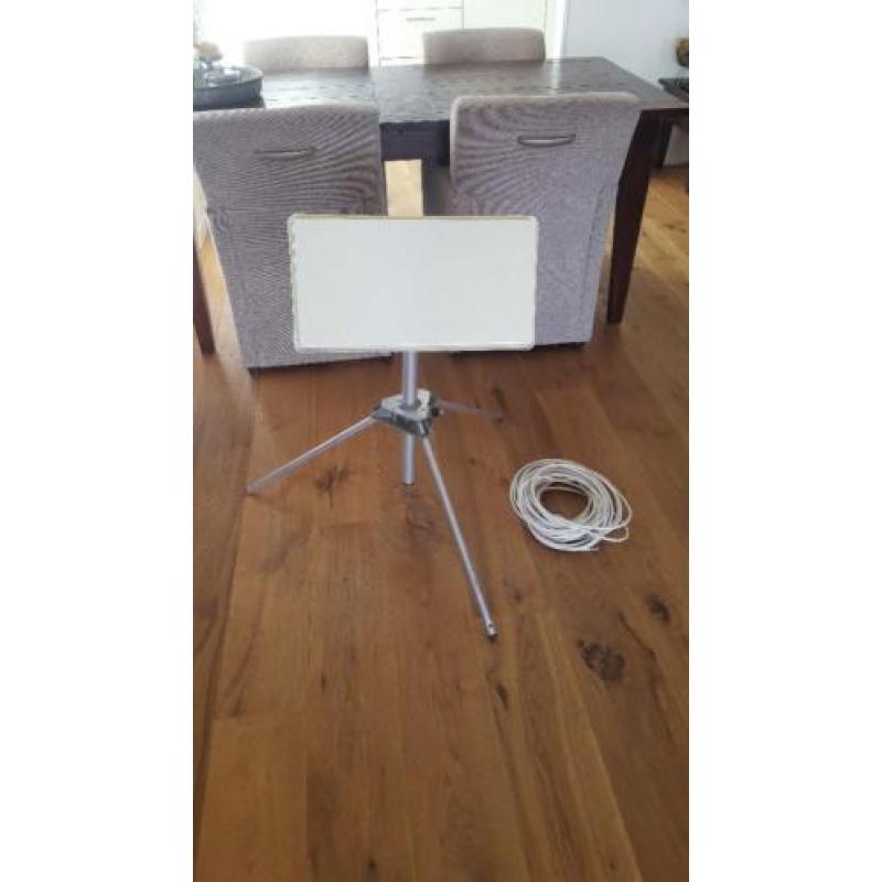 Te koop vlakschotelt voor de caravan en campers