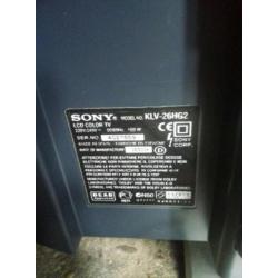 Sony tv KLV-26HG2 66CM met afstandsbediening
