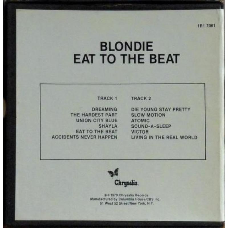 Reel to Reel tape van Blondie