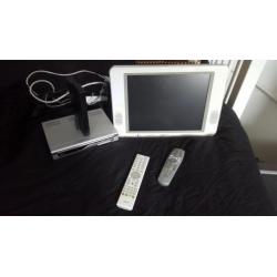 TV voor caravan, camper of boot met antenne 12/220V