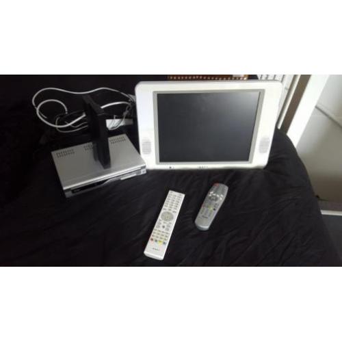 TV voor caravan, camper of boot met antenne 12/220V