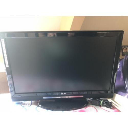Akai full HD tv met dvd speler