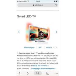 philips ambilight smart Tv 50 inch