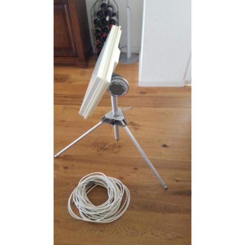 Te koop vlakschotelt voor de caravan en campers