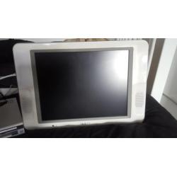 TV voor caravan, camper of boot met antenne 12/220V