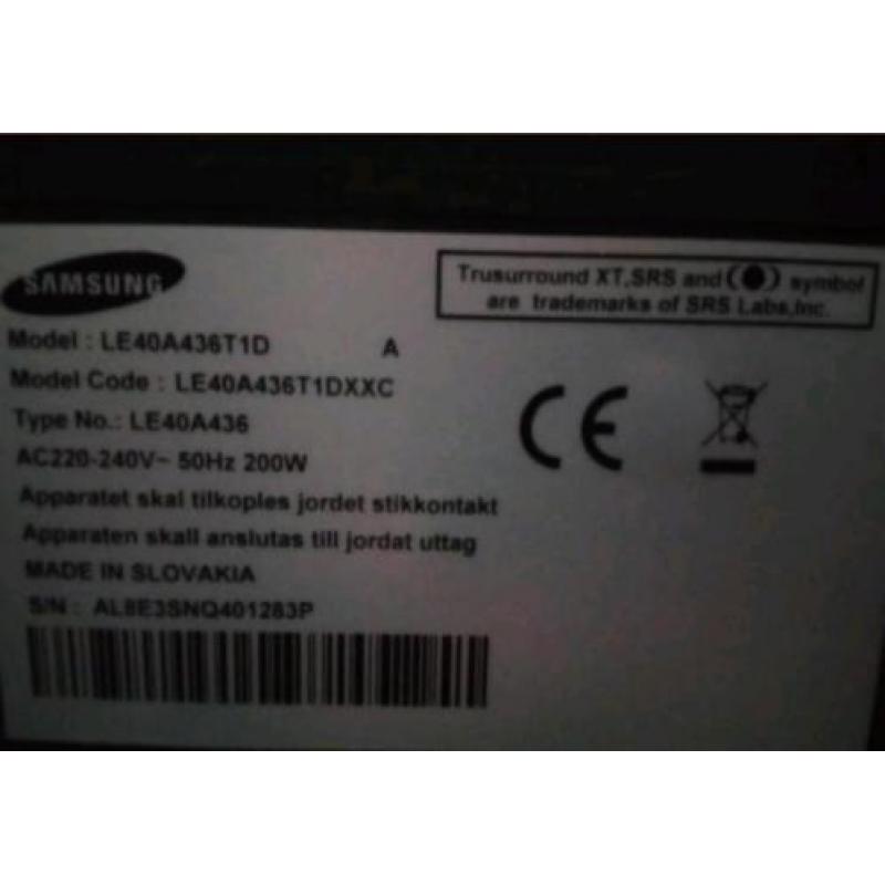 Samsung LCD tv 42 inch