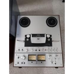Akai GX650D en Revox A77 bandrecorder