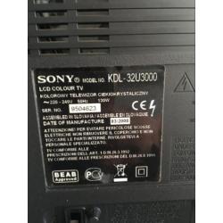 Sony kdl 32u3000 met originele afstandsbediening