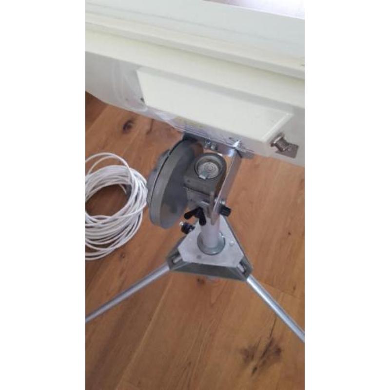 Te koop vlakschotelt voor de caravan en campers