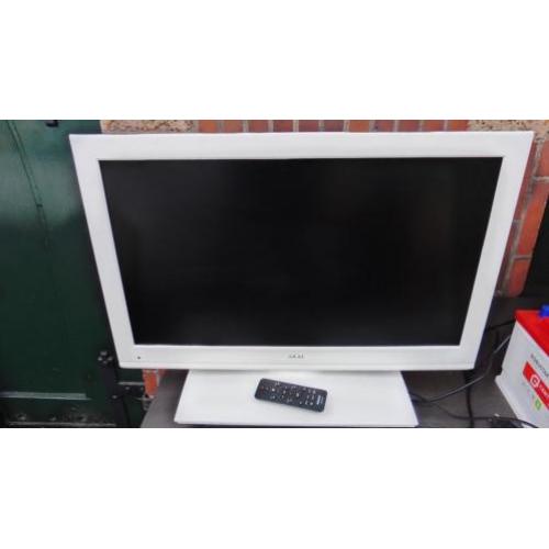Akai AL2605TWE Wit tv met gratis dvd speler