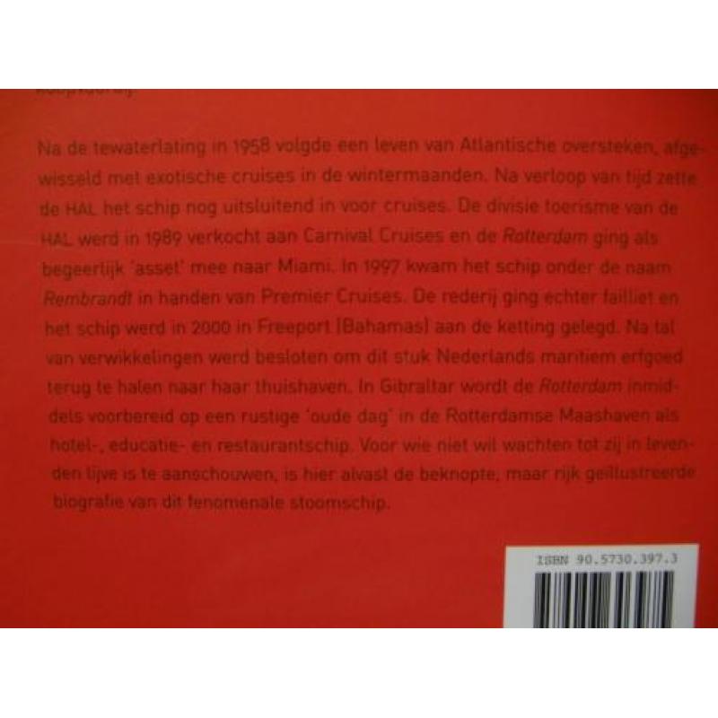 SS ROTTERDAM-Beknopte scheepsbiografie