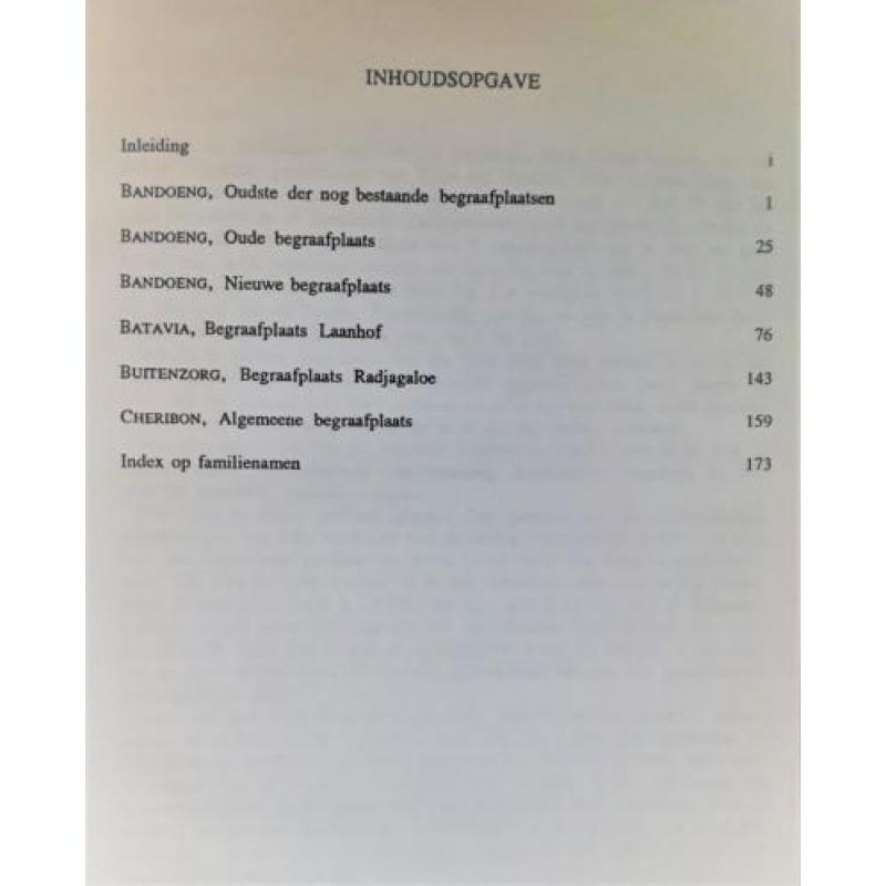 Grafschriften van Europeanen in Nederlandsch-Indië.