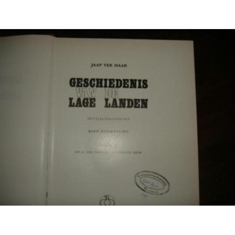 geschiedenis v.d. lage landen deel 2-3-4- Jaap ter Haar