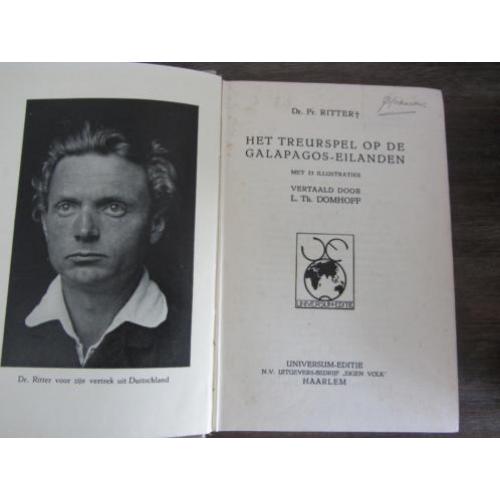 1930-Het treurspel op de Galpaos eilanden-dr. Ritter