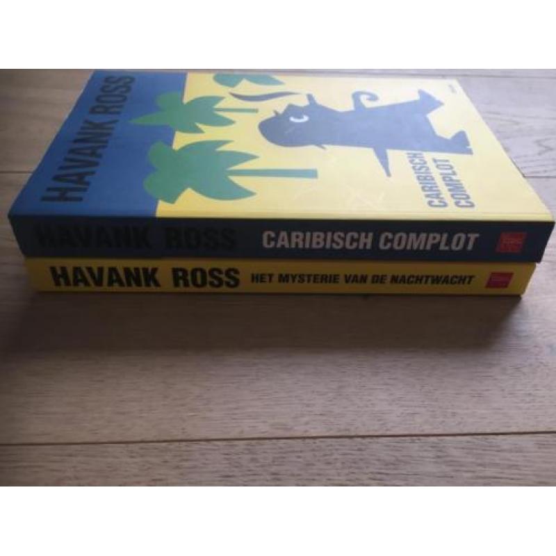 Havank Ross, 2 boeken: Caribisch complot/Mysterie Nachtwacht