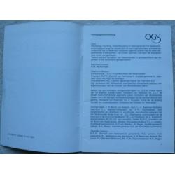 Boekje oorlogsgraven Oorlogsgravenstichting in 1983