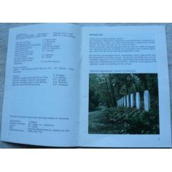 Boekje oorlogsgraven Oorlogsgravenstichting in 1983