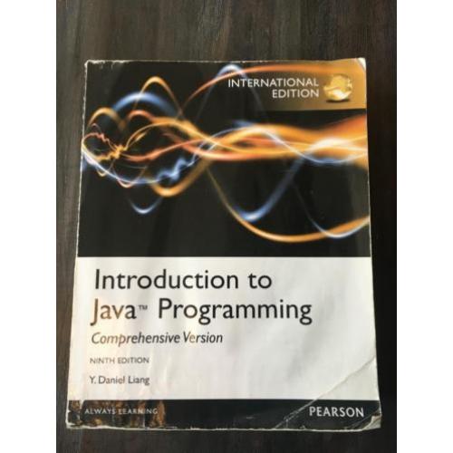 Introduction to Java Programming 9780273771388