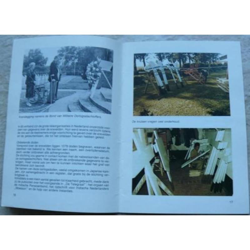 Boekje oorlogsgraven Oorlogsgravenstichting in 1983