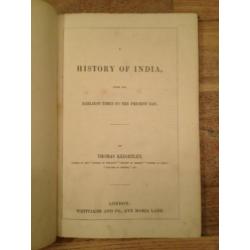 Keightley A history of India from the earliest times 1847