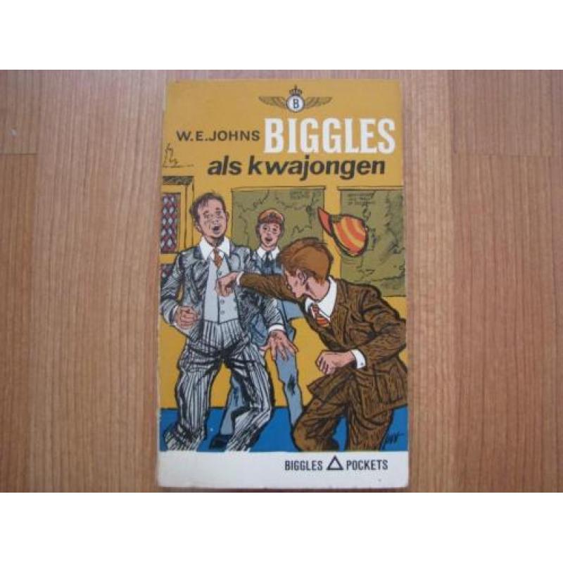 40 Biggles pockets (serie met driehoekje) en veel meer
