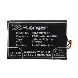 Accu Batterij voor Falcom Mambo 2 - CS-FMB200SL - 3.7V