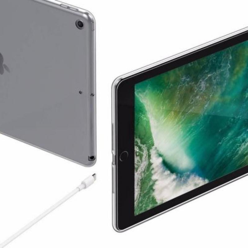 Ntech Apple iPad 9.7 (2017) hoesje - Soft Ultra dunne TPU c