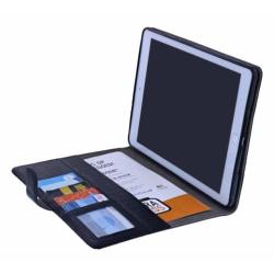 iPad 2017 (9.7 inch) Luxe Zwart Krokodillen Skin Book Type