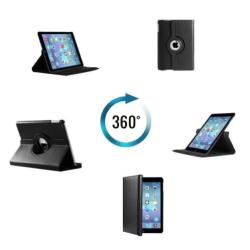 iPad Pro 12.9 lederen hoes hoesje 360 graden case Oranje