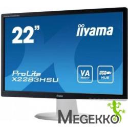 Iiyama ProLite X2283HSU-B1DP 21.5" Zwart Full HD LED display